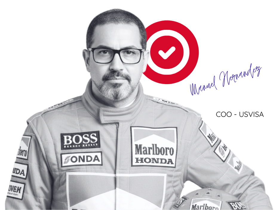 Manuel Hernandez, Chief Operating Officer COO USVISA Corporate, responsável por operações e eficiência de processos